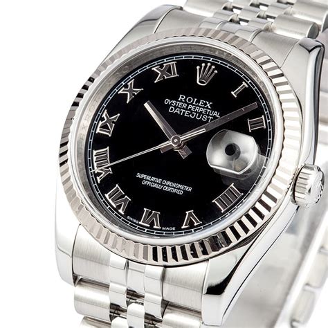 rolex oyster perpetual datejust mens watch 116234|rolex datejust pre owned.